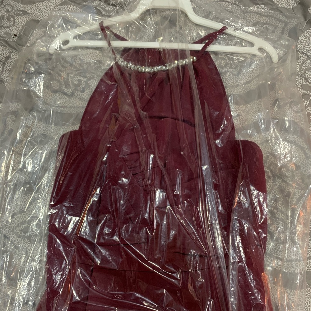 Burgundy Prom Dress